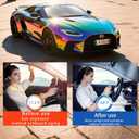 Windshield Sun Shade/car Windshield Sun Shade/car Sun Shade，Thickened, Solid, Strong Support Without Sagging，Suitable for Vehicle Models Such as sedans and SUV，Foldable, Storage Bag (Large)