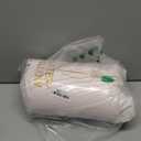 Memory Foam Toddler Pillow, Breathable Cooling Removable Pillowcase, Kids Pillow for Sleeping, Ergonomic Contour Neck Pillow for Back & Side & Stomach Sleeping 12x22 in (Pink)