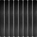 ABBECIAO 3/4" x 7" x 0.05" Anodized Aluminum Engravable Bracelet Blanks Metal Engraving Blanks for DIY Cuff Bracelet Making Jewelry Crafts Supplies (Pack of 12) Black