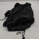 Waterproof Boat Trash Can with 6 Clips, 13 Gal Boat Trash Bag Holder with Pocket, Reusable Fast Cleaning Pontoon Boat Accessories, Marine Boat Garbage Can for Fishing, Sandbar, or Camping (Black)