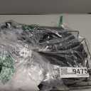 Front Folding Bike Basket with Removable Liner Bag - Quick Release Bicycle Carrier for Small Pets & Picnic Essentials