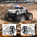 Remote Control Car, All Terrain Remote Control Truck, RC Cars with 360 Degree Spins, Pickup-Style Toy Car with Light, Rechargeable RC Truck for Boys Girl Kids 4-7 8-12 6-8