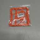 2 x 4 Packs Lid Seal Gasket For Omiebox,Omie Box Accessories for Kids Lunch Box Boxes, Food Grade Safe Silicone Rubber Seals (Orange)