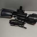 Candy Corded Stick Vacuum Cleaner, Powerful Suction Handheld Vacuum with One-Click Dust Disposal, 3-in-1 Use for Hard Floor, Ceramic Tile, 0.8 Liters Capacity, Easy Clean (Black)