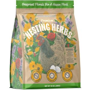 Eaton Pet and Pasture Premium Nesting Herbs, Aromatic Blend for Nesting Boxes & Chicken Coop, Natural Refresher & Pest Deterrent