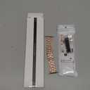 Mosonio Compatible with Bling Apple Watch Band Women 40/44/41/45/42/46mm with Shiny Metal Case, Full Sparking Luxury Diamond Bands and Cover Set, Charming Wedding Strap for iWatch SE Series 11/10/9/8/7/6/5/4