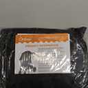 Orzbow Baby Mosquito Net with Sun Shade UPF50+ for Stroller, Universal Stroller Mosquito Netting Privacy Cover with Two-Way Zipper and Storage Bag for Car Seats, Bassinets, Cradles, Mini Cribs, Black