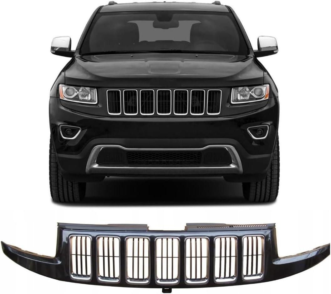 Front Grille compatible with 2014-2016 Jeep Grand Cherokee