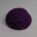 Women Vintage Bowknot Berets with Beading Autumn Winter French Artist Hat Painter Hats Female Bowler Hat Warm Cap M