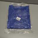 Big & Tall Long Sleeve Moisture Wicking Athletic T-Shirt, Royal, 4XLT (Blue, XXXL)