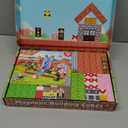 300 PCS Magnetic Blocks - Magnetic Building Block for Kids Ages 4-8 8-12, Creative Construction Stacking Magnet Block Sets, Magnet Cubes Building Toy for Girl Boy Age 3+ Christmas Birthday Gift