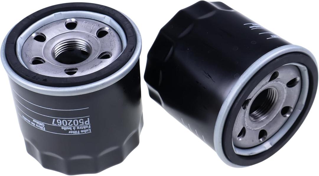 2PCS M806418 Oil Filter Compatible with JD 1023E 1025R 1026R 2210 2305 2320 4010 4100 4110 755 855 455 670 1435 X495 X740 X744 X748
