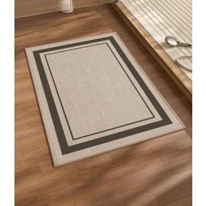 chakme Bathroom Rugs Mat 24x17, Ultra Thin Non Slip Bath Mat Small Quick Dry Absorbent Bath Mat for Bathroom, (Light Beige, 24"x17")
