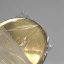 Large Round Stainless Steel Tray,Round Gold Trays,Service Tray,Decorative Tray,Jewelry and Cosmetic Storage Tray.Diameter 11.02 inches / 28cm.Gold, 1 Piece