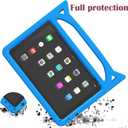New 10 Tablet Case for Kids(2023/2021 Release) Incompatible with iPad TCL Sony-SHREBORN Lightweight Shockproof Kids Covers with Cute Cat Handle Stand-Blue1