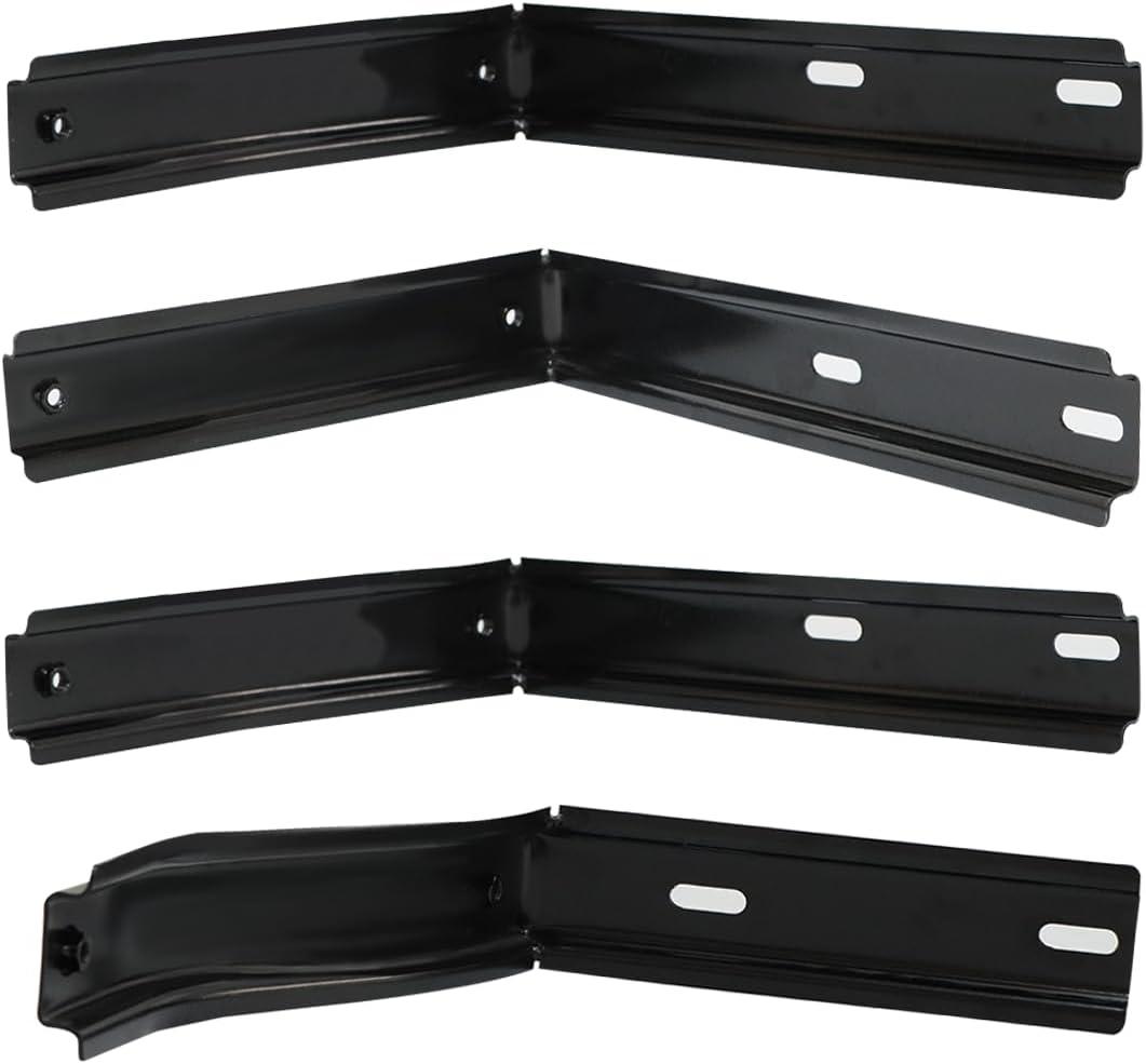 Cab Guide Hood Support Bracket Kit Compatible with 2006-2018 International Prostar, Set of 4 (Right)