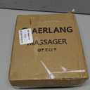 AERLANG Massage Gun with Heat Deep Tissue Back Massager Neck Massager for Pain Relief,Muscle Percussion Massage Gun, Birthday Gifts for Men Women Dad him Handheld Message Gun with 7Heads&Silent (Black)