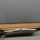 ZEAPTAC Laptop Bed Desk, Foldable Lap Desk, Portable Laptop Stand, Lightweight & Mini Table for Breakfast/Picnic/Drawing/Couch/Floor - Wood