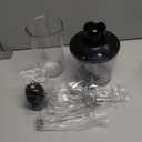 KOIOS Upgraded Immersion Blender Handheld, 1000W 12-Speed 5 in 1 Hand Mixer Stick Blender with 304 Stainless Steel Blade, Food Processor, Beaker, Egg Whisk & Milk Frother, Non-BPA, Smoothies Pure Baby Food (Black)