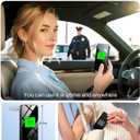 Breathalyzer, 2026 Upgraded Alcohol Breathalyzer Tester with USB Rechargeable & LCD Display, Portable Personal Breathalyzer for Home and Travel Use (Includes 10 Mouthpieces) (Black)