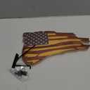 Deer Antler Mounting Kit, Euro Mount Skull Hanger, USA Flag Decor Hooker Pedestal, Perfect Prey Display Rack, Hanger for Hanging Antlers and Other Skulls (11.4'' x 6.7'' 0.6'')