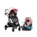 Evenflo Shyft Intuiti Travel System with Revolve180 LiteMax NXT Rotating Rear-Facing Lightweight Preemie and Infant Car Seat 3-30 lbs. (Amaranth Pink)