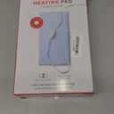 Sunbeam XL Heating Pad for Back Neck and Shoulder Pain Relief with Sponge for Moist Heating Option Extra Large 12 x 24" Blue
