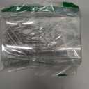 Bilillo 6 Pieces Invisible Heavy Duty Plate Holders, Stainless Steel Plate Hangers for The Wall, Plate Hangers for Display with Wall Hooks, Suitable for 6-8 inch Decorative Plates and Arts (Silver)