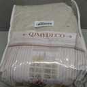 Curtains 70 Inch Length Wide Pinch Pleated Blackout for Sliding Glass Door, Farmhouse Natural Linen Thick Thermal for Summer Heat/Sound Noise Reducing Heavy Large Window Drapes (70"Wx102"Lx2Panels)