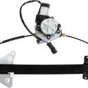 Rear Left Passeger Side Power Window Regulator Assembly with Motor, Fit for Dodge Dakota Sport/Dakota SLT 2001-2004, for Dakota Durango 1998-2003, for Replace for 741-598