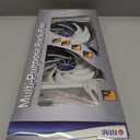 TITAN- 12V/ 24V DC 120mm Multi-Function Rack Mounted Double Refrigerator Side Vent Fan with Speed Controller for RV, Motorhome, Caravan- TTC-SC09TZ(B) (12cm)