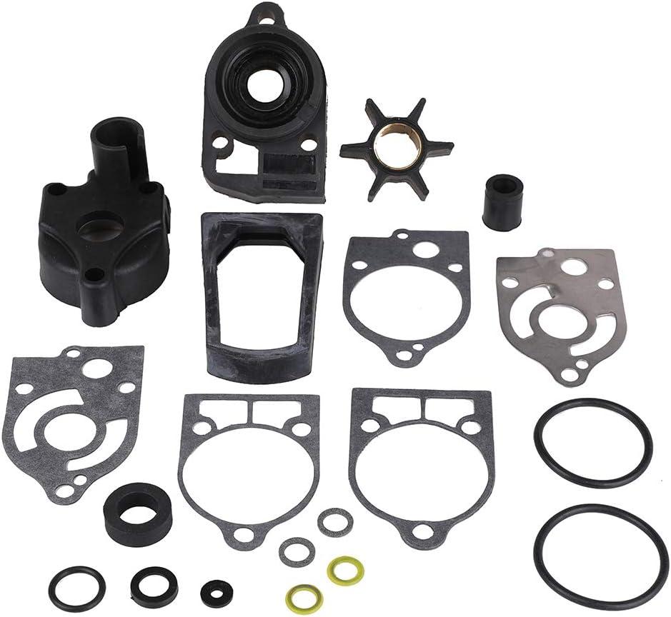 77177A3 Water Pump Repair Kit with Housing Replacement for Mercury and Mariner 2-Cycle Outboards 30 HP - 70 HP - Replace 46-77177A3 Sierra 18-3324 GLM12100