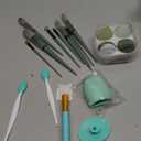 Koccido Makeup Brushes 22 Pcs Makeup Kit,Foundation Brush Eyeshadow Brush Make up Brushes Set (Green, 22 Piece Set)