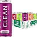 CLEAN Cause Low Calorie Variety Pack Yerba Mate Tea Sparkling, USDA Organic Energy Drink Alternative, Low Sugar, 160mg Natural Caffeine, Soda Alternative, Plant-Based (16oz cans, 12-Pack Case) EXP: 12/28/2026