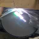 P5 Outdoor Round LED Store Sign Programmable, Wall Mount Single-Sided Full Color Custom Digital Display, Image, Video Signage Electronic Message Board for Business Salon Advertising 20" (Black)