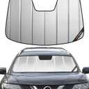 Pigenius Windshield Sunshade for Nissan Rogue 2021-2026 Custom Front Window Shade - Metallic