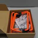 WMK 7.3'' Garage Hooks Heavy Duty Wall Hook, 6 Pack Garage Storage Hook, Wall Mount Utility Garage Hooks for Hanging Tools Bike Ladder (Orange)