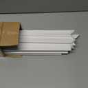 Pangda DIY Peel and Stick Wall Moulding Kit Flat Wall Molding Kit Pre-Made Accent Wainscoting Panel for Home TV Wall Interior Decor