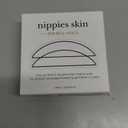 Nippies Nipple Cover - Sticky On Two Sides Adhesive Silicone Reusable Nipple Pasties for Women with Travel Box (Crme)