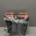 Idomy Pack of 2 Collapsible Storage Crates with Handles, Plastic Grocery Shopping Baskets