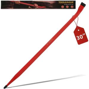 TOOLEAGUE 30-Inch Heavy Duty Alignment Pry Bar, Connecting Bar, 30"（1pc）