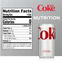 Diet Coke Soda Soft Drinks, 7.5 fl oz Cans, 6 Pack - Mini Soda Cans, Diet Cola (EXP 07/27/26)