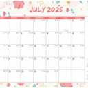 2026 Desk Calendar Large 22x17  01/2026-06/2027 Desk Top Calendar 2026 with plastic cover
