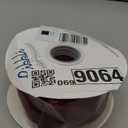 Ribbli Burgundy Double Faced Satin Ribbon,1 x 25 Yards, Use for Craft Bows Bouquet, Gift Wrapping, Wedding Decoration, Floral Arrangement