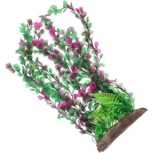 KESYOO Artificial Aquarium Grass Decoration Plastic Plant for Fish Tank Easy to Care Provides for Fish for Home Office Aquascaping (Multicolor)