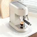 Silicone Coffee Mat,15.8"x 7.8"in Bar Mat for Countertop,Heat-Resistant,Non-Slip,Leak-Proof,Fit for Coffee Maker/Espresso Machine-Translucent