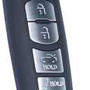 Key Fob Keyless Entry Fits for Mazd 3 Mazda 6 MX5 Miata 2014 2015 2016 2017 2018 2019 Remote Control Key Replacement 4 Button WAZSKE13D01 GJY9-67-5DY
