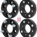 ECCPP 4PCS change bolt pattern from 4x100 to 4x4.5 Wheel Adapters Conversion 1" 4 Lug 12x1.5 67.1mm hub for 2004-2011 for Chevrolet Aveo| 2005-2010 for Chevrolet Cobalt| 1980-2005 for Honda Civic