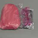 PLULON Pink Bob Wig with Heart Sunglasses and Hair Cap, Colorful Short Bob Wigs Synthetic Party Wigs Funny Cosplay Hairpieces for Women Men Daily Bachelorette Halloween Costume Party Decorations