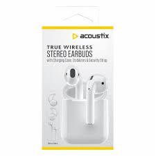 Acoustix™ True Wireless Earbuds - White